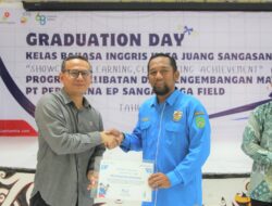 PERTAMINA EP SANGASANGA FIELD DORONG PROGRAM KELAS GRATIS MELALUI LITERASI BAHASA INGGRIS