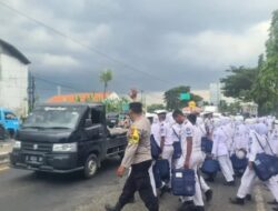 CEGAH TAWURAN PELAJAR DI CIREBON, POLISI KAWAL KEPULANGAN SISWA SEKOLAH