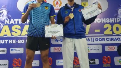 GARUDA GEMILANG INKAI JAWA BARAT SABET GELAR JUARA UMUM KEJUARAAN KARATE KASAL CUP V 2026