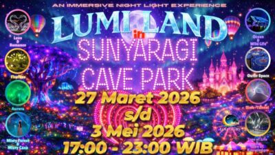 LUMI LAND HADIR DI TAMAN WISATA BUDAYA GOA SUNYARAGI CIREBON, 27 MARET – 3 MEI 2026
