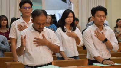 UMAT KRISTIANI PERTAMINA PATRA KILANG BALONGAN GELAR IBADAH PASKAH BERSAMA DENGAN KHIDMAT