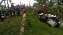 4 ORANG TEWAS, ARGO BROMO ANGGREK TEMPER AVANZA PENGANTAR HAJI DI GROBOGAN