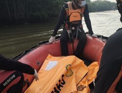 BASARNAS DAN TIM SAR GABUNGAN TEMUKAN JASAD PEMANCING TENGGELAM DI SUNGAI CEMARA 