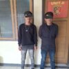 POLRESTA BANDUNG AMANKAN DUA PELAKU PENGEROYOKAN BERSENJATA TAJAM DI CILEUNYI 