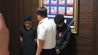 LAPAS BANCEUY AMANKAN DUA PENGUNJUNG SELUNDUPKAN PAKET SABU YANG DISIMPAN DI ANUS