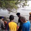 TIM SAR GABUNGAN TEMUKAN JASAD PELAJAR  DI MUARA LAWANG SANGA SUNGAI KRIYAN CIREBON