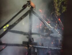 TUNGKU LUPA DIPADAMKAN, DAPUR RUMAH WARGA DI SEDONG CIREBON HANGUS TERBAKAR 