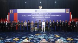 PENGUKUHAN KEPALA BANK INDONESIA JAWA BARAT PERKUAT KOLABORASI PENGENDALIAN INFLASI DAERAH 