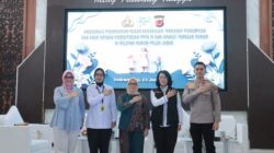 MENTERI PPPA KUNJUNGI POLRES INDRAMAYU BAHAS PENANGANAN KEKERASAN PADA PEREMPUAN DAN ANAK