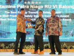 PT PERTAMINA PATRA NIAGA KILANG BALONGAN BOYONG 4 PENGHARGAAN PRESTISIUS DI ISEA 2026