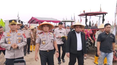 POLRI DAN PT DEWANTA GLOBAL NUSANTARA BERSINERGI JAGA KETAHANAN PANGAN NASIONAL DAN PENGAMANAN USAHA TANI