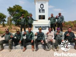 PERHUTANI KPH INDRAMAYU GELAR PATROLI GABUNGAN UNTUK ANTISIPASI GANGGUAN KEAMANAN HUTAN